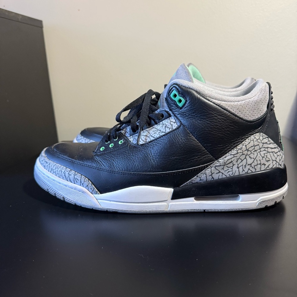 Size 14 - Air Jordan 3 Retro 'Green Glow'